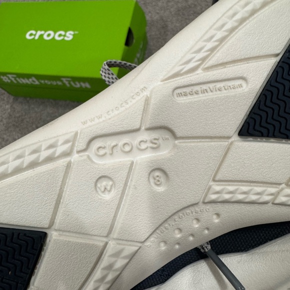 ✨NWT✨ CROCS Women’s Walt II Canvas Skimmer Shoes - Picture 6 of 10